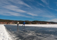 De langste schaatsbaan op natuurijs